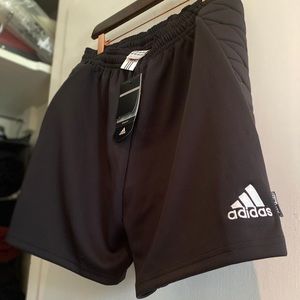 Padded ADIDAS keeper/goalie shorts! NWT